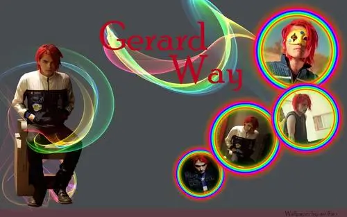 Gerard Way White Tank-Top - idPoster.com
