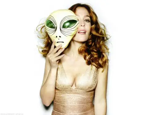 Gillian Anderson Protected Face mask - idPoster.com