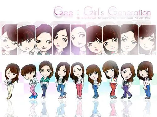 Girls Generation SNSD White T-Shirt - idPoster.com
