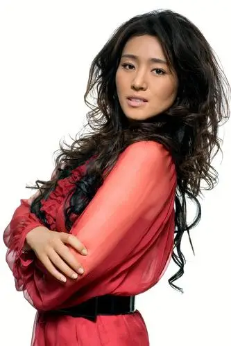 Gong Li Women's Colored T-Shirt - idPoster.com