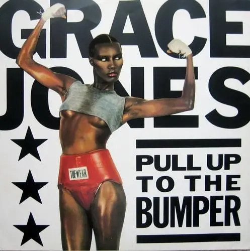 Grace Jones White Tank-Top - idPoster.com
