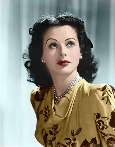 Hedy Lamarr Women's Colored  Long Sleeve T-Shirt - idPoster.com