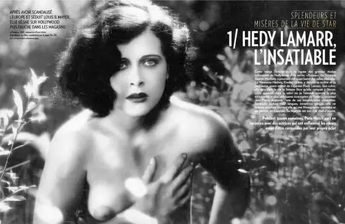 Hedy Lamarr Drawstring Backpack - idPoster.com