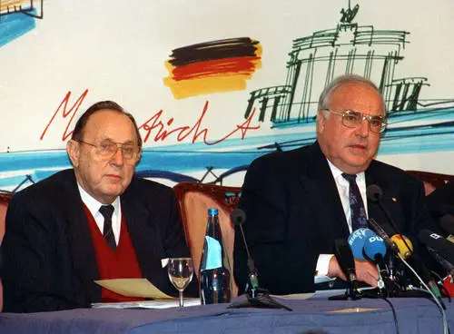 Helmut Kohl Men's Colored Hoodie - idPoster.com