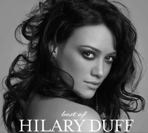 Hilary Duff Men's Colored  Long Sleeve T-Shirt - idPoster.com
