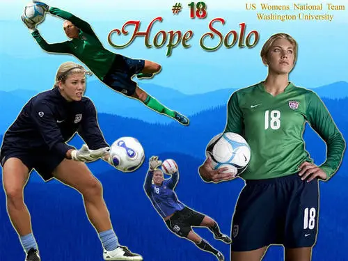 Hope Solo Protected Face mask - idPoster.com
