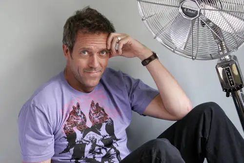 Hugh Laurie Men's Colored T-Shirt - idPoster.com