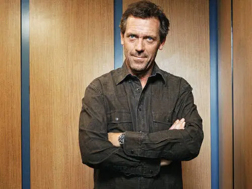 Hugh Laurie Men's Colored  Long Sleeve T-Shirt - idPoster.com