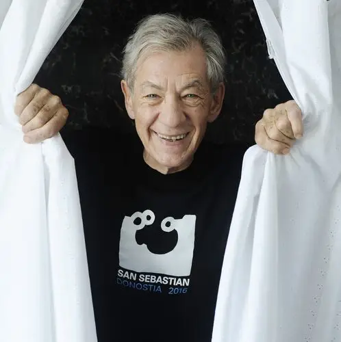 Ian McKellen Women's Colored T-Shirt - idPoster.com