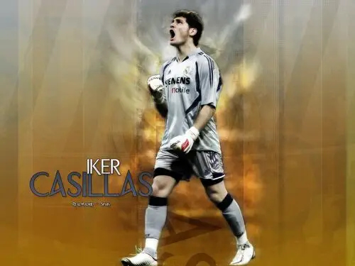 Iker Casillas White T-Shirt - idPoster.com