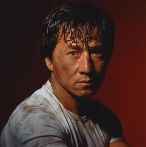 Jackie Chan Men's Colored Hoodie - idPoster.com