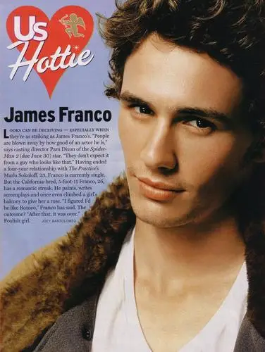James Franco White Tank-Top - idPoster.com