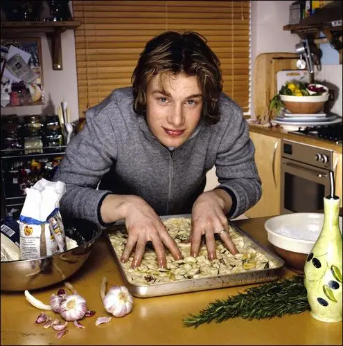Jamie Oliver White Tank-Top - idPoster.com