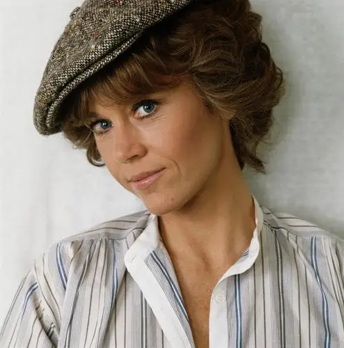 Jane Fonda Men's Colored T-Shirt - idPoster.com