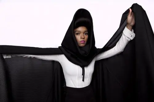 Janelle Monae Women's Colored Hoodie - idPoster.com