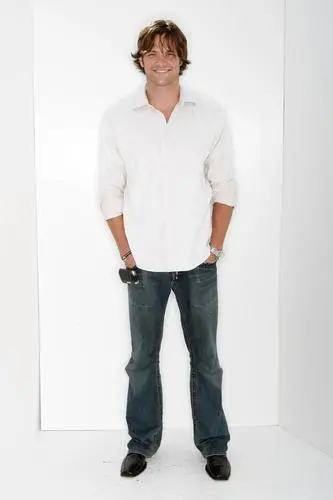 Jared Padalecki White T-Shirt - idPoster.com