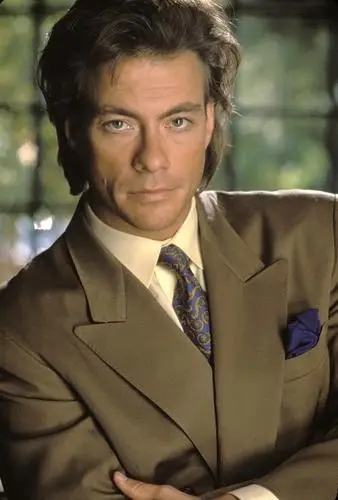 Jean-Claude Van Damme Men's Colored T-Shirt - idPoster.com