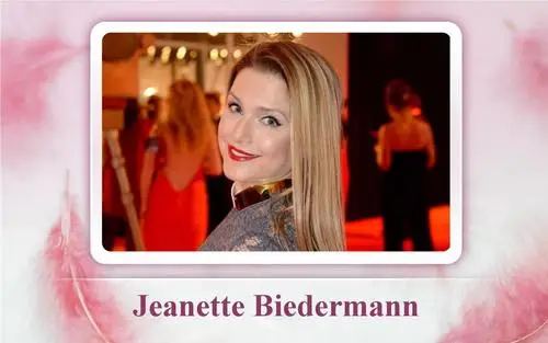 Jeanette Biedermann White Tank-Top - idPoster.com