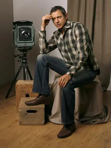 Jeff Goldblum White T-Shirt - idPoster.com