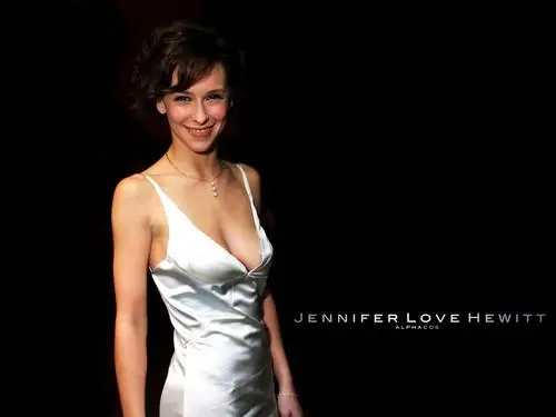 Jennifer Love Hewitt White Tank-Top - idPoster.com