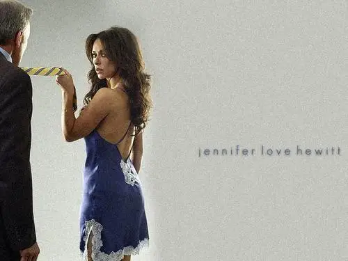 Jennifer Love Hewitt White Tank-Top - idPoster.com