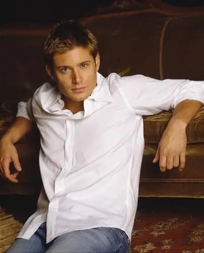 Jensen Ackles White T-Shirt - idPoster.com
