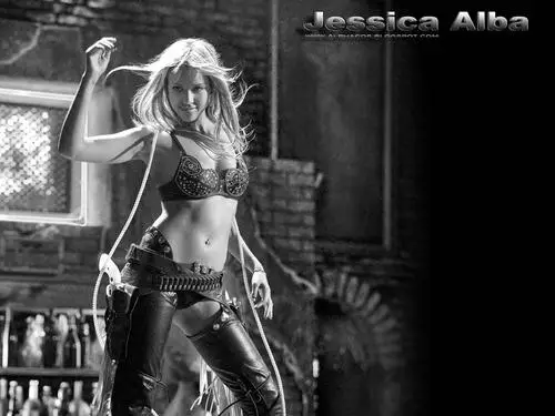 Jessica Alba White T-Shirt - idPoster.com