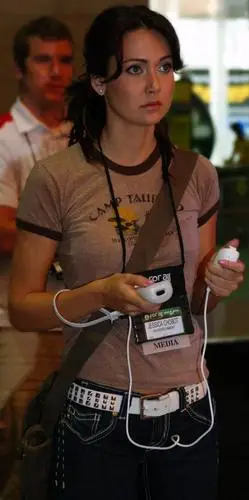 Jessica Chobot White T-Shirt - idPoster.com