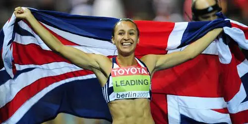 Jessica Ennis Protected Face mask - idPoster.com
