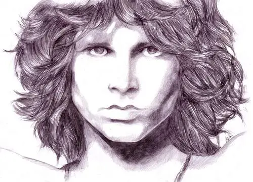 Jim Morrison Fridge Magnet picture 205818