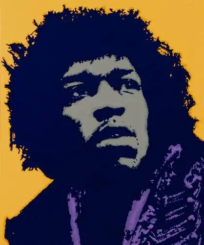 Jimi Hendrix Computer MousePad picture 283046