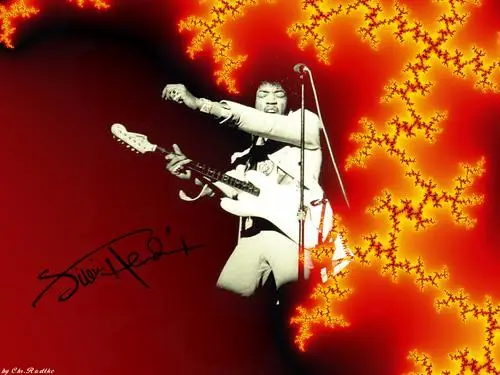 Jimi Hendrix Fridge Magnet picture 283066