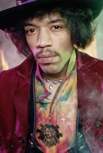 Jimi Hendrix Men's Colored T-Shirt - idPoster.com