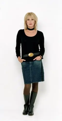 Joanna Lumley White Tank-Top - idPoster.com