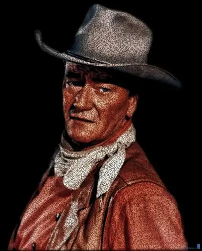 John Wayne Men's Colored Hoodie - idPoster.com