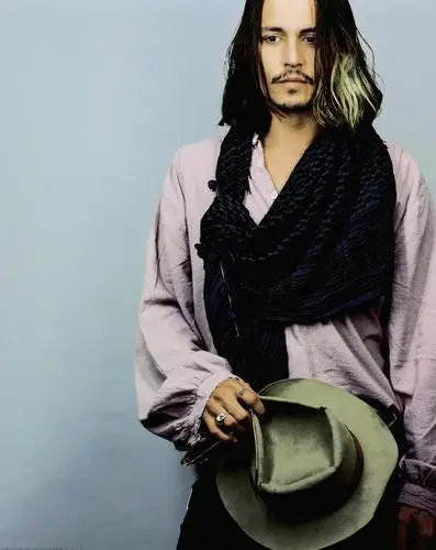 Johnny Depp Drawstring Backpack - idPoster.com