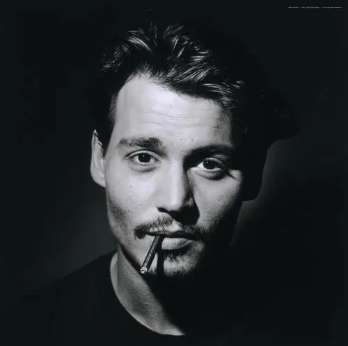 Johnny Depp White Tank-Top - idPoster.com
