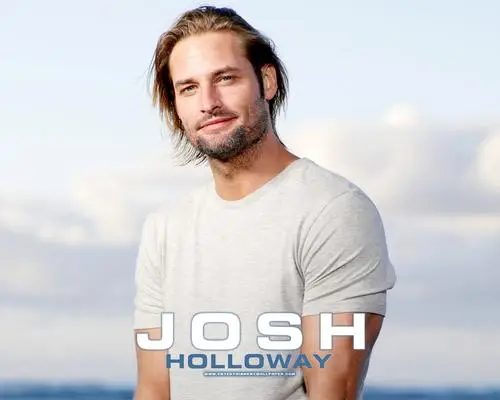 Josh Holloway White T-Shirt - idPoster.com