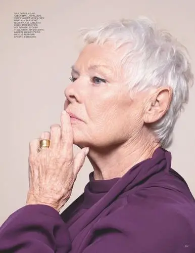 Judi Dench Protected Face mask - idPoster.com