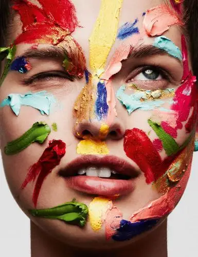 Julia Van Os Protected Face mask - idPoster.com