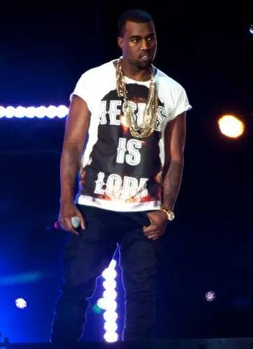 Kanye West White Tank-Top - idPoster.com