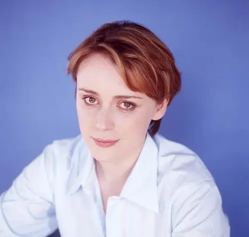 Keeley Hawes White T-Shirt - idPoster.com