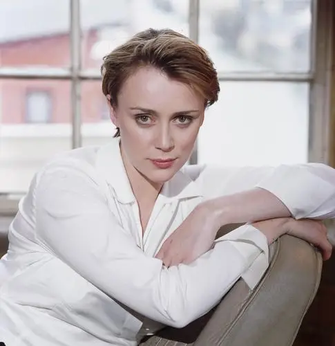 Keeley Hawes White Tank-Top - idPoster.com