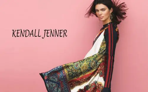 Kendall Jenner Men's Colored  Long Sleeve T-Shirt - idPoster.com