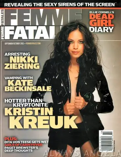 Kristin Kreuk White Tank-Top - idPoster.com