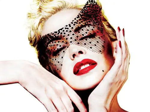 Kylie Minogue Protected Face mask - idPoster.com
