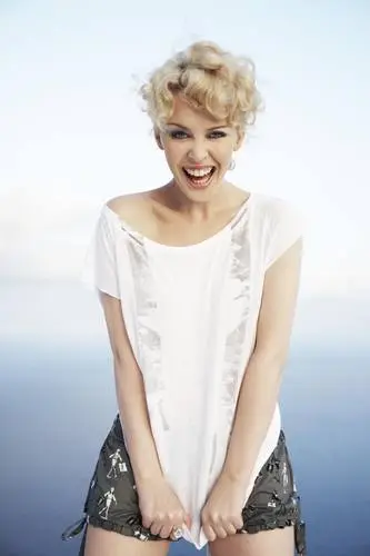 Kylie Minogue White Tank-Top - idPoster.com