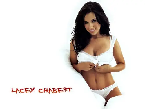Lacey Chabert White T-Shirt - idPoster.com