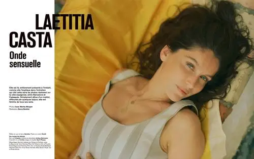 Laetitia Casta White Tank-Top - idPoster.com