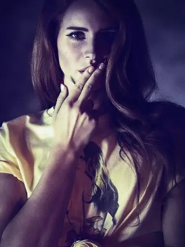 Lana Del Rey Men's Colored T-Shirt - idPoster.com